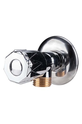 Evotools Corner Faucet Ceramic Diamond 2002 ESP - Inlet diameter 1/2 inch Outlet diameter 1/2 inch