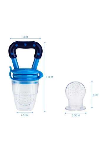 NEO Pacifier with fruit and vegetable compartment, Neo™ BbyBoom®, Silicone, BPA-free, Blue