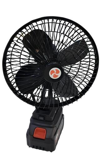Generic 21V 8" Cordless Portable Outdoor Fan with Lithium Battery and Rotatable