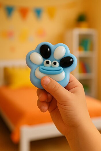 hak-iş oyuncak Paw-shaped squishy stress toy - soft gel squishy