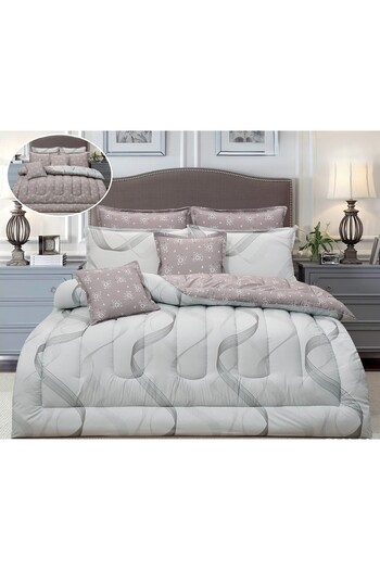 SNOOZYL Exclusive and attractive double bed sheet with microfiber filling, size 240*260 cm
