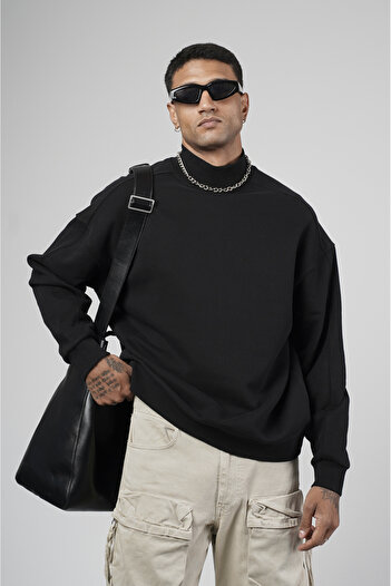 Butik Ανδρικό φούτερ με ζιβάγκο Trend Biz Oversize