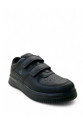 Tuğba Ortopedi 4208 Young Black Strappy Sneaker
