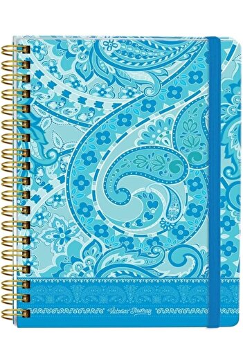 STOREMAX Polysight 20X28Cm Spiral Hard Cover 90Gr. 96Yp. Striped Notebook Trendzap 467437