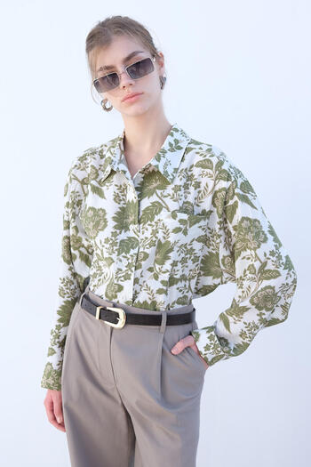 Touché Privé PATTERNED VISCOSE SHIRT