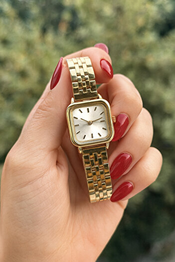 Tulpar Special Design Vintage Square Women's Wristwatch