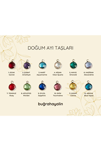 buğrahayalin Çoklu Doğum Çiçeği Buketi Kolyesi, 925 Ayar Kadın Gümüş Minimalist, Hediye, Şık, Takı, Minimalist