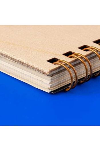 STOREMAX Snshop of This World Designed Wooden Cover Notebook 467437