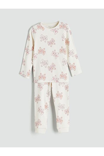 LC Waikiki LCW baby Printed Baby Girl Pajama Set