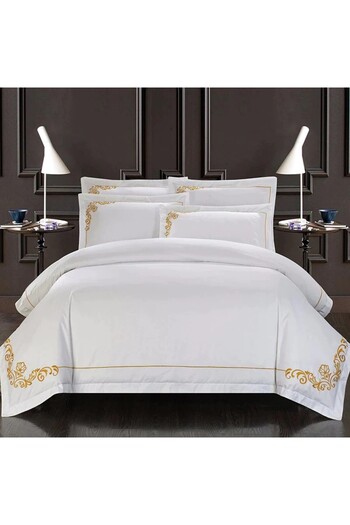 H Hotel Supplier Embroidered linen 2 persons Hotel Supplier Floral Whisper, 65% cotton 35% tencel, 6 pieces