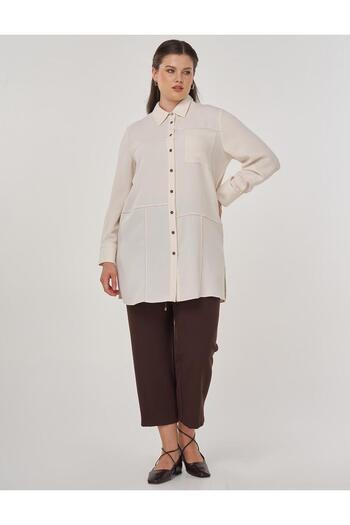 Kayra Knitted Tunic Cream