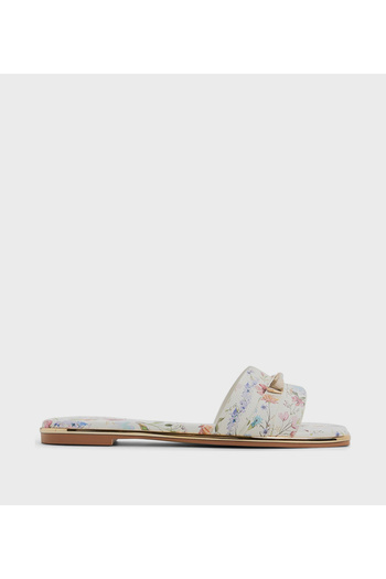 Aldo Darlina Floral Patterned Flat Sandals