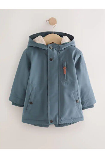 Next Baby Su geçirmez Borg Astarlı Erkek Çocuk Parka Mont