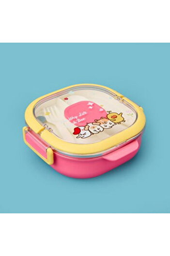 MATMEL Figured Food Container - Red - 700 ml
