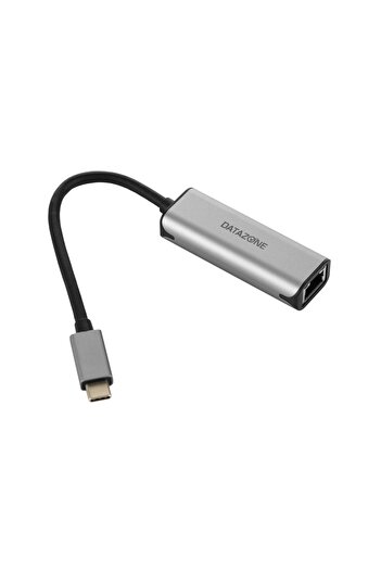 Datazone محول USB-C إلى إيثرنت، رمادي