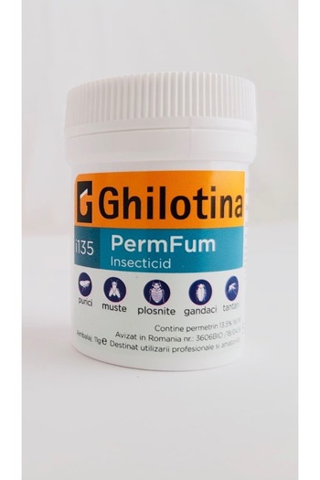 Ghilotina i135 PermFum Midi, insecticid fumigen, 11 g