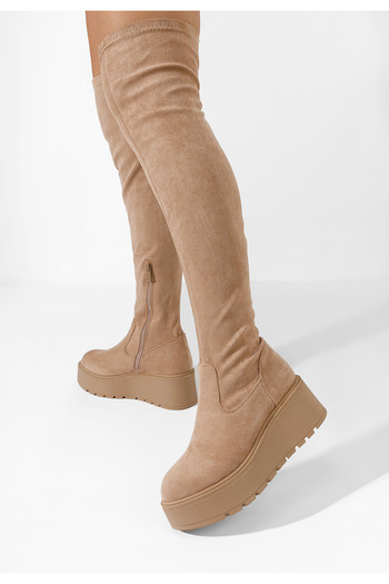 B T Shoes Ψηλές μπότες Hiedra Χακι
