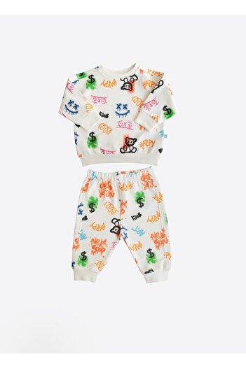 kitikate Organic Carles Set of 2 Baby Size Multi-Colored