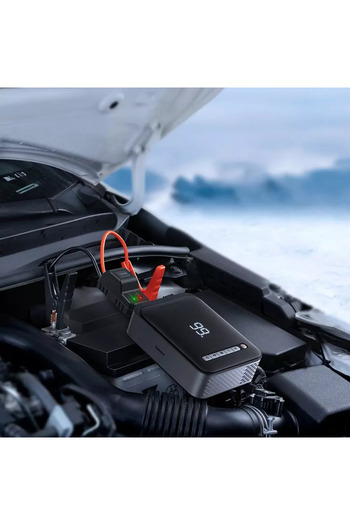 Baseus Super Energy 2-in-1 Power Bank Jump Starter, Black