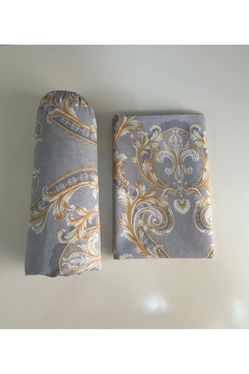 cottonevs Single Elastic Cotton Sheet Set Ranforce (Fabric) Patterned