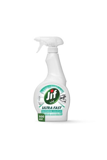 Jif Ultra Fast Cleaner Spray Multipurpose 500 ml Powerful Spray For Kitchen Bathroom And Surfaces