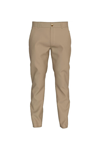 Calvin Klein Erkek TAPERED Chino Pantolon - Bej
