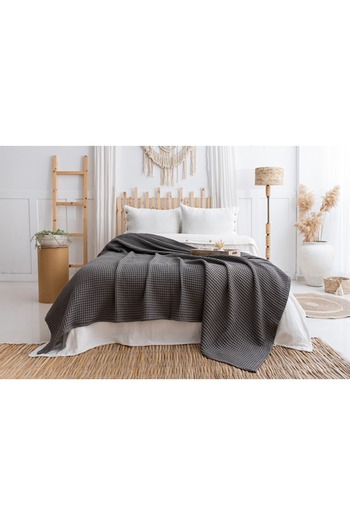 Dokubba - 100% Cotton Double Pike - 210 X 230 cm Pike - Waffle Pike
