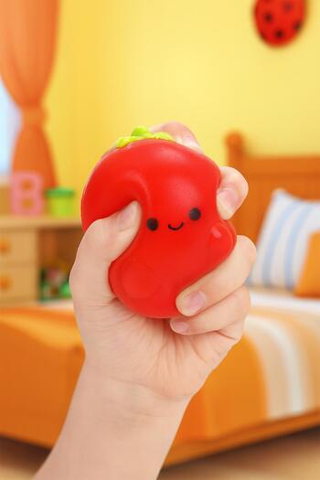 hak-iş oyuncak Fruit-shaped squishy stress toy - soft gel squishy