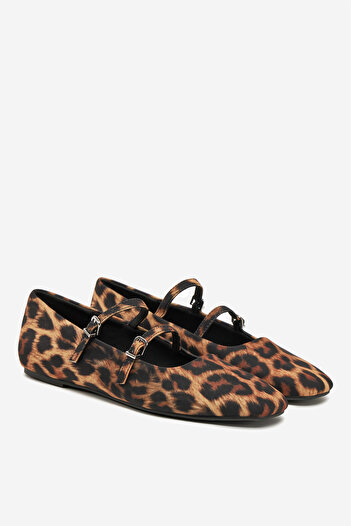 DeeZee Women's Ballerinas Low Brown Flats 41