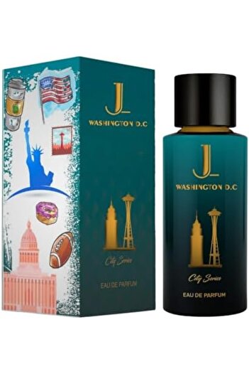 JAN LONDON City Series Washington D.C. Eau de Parfum for Unisex 50 ml