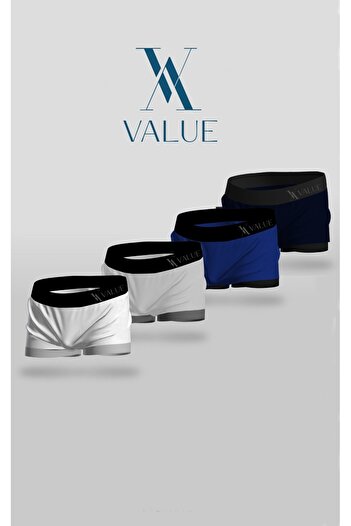 VALUE FASHION Men's Boxer, Sort Underwear, Men's Underwear, 6-Pack