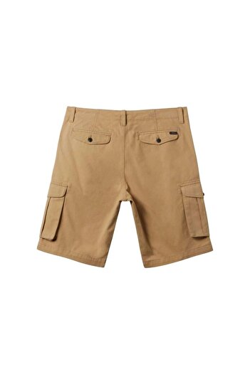 Quiksilver Men's Brown Crucial Battle Cargo Shorts Aqyws03238-33