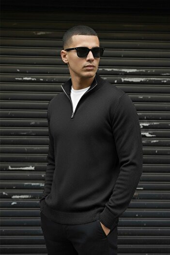 Delpino Men's Standard Fit Mercerized Sweater Sweatshirt