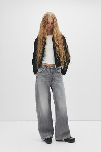 Pull & Bear Mid-rise baggy jeans