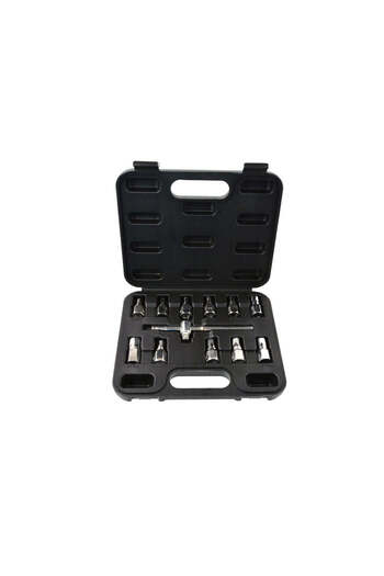 GEKO Set of Oil Drain Plug Keys, 12 Pieces, G02710
