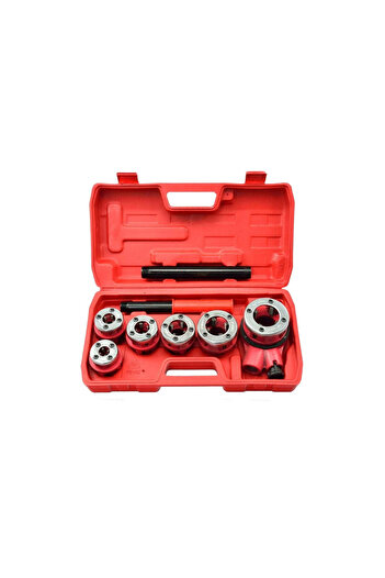 GEKO Pipe Threading Kit with 6 Elements 1/4" - 1.1/4", G01002