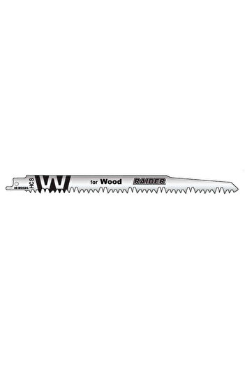 Raider Set of 2 reciprocating saw blades for wood 240x19x1.5mm, 155502
