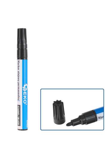 GEKO Permanent Marker for Carpentry, Black, G29026