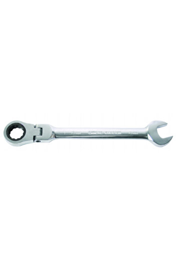 Topmaster Combination Wrench with Ratchet Flexible Head 24mm FLEX CR-V, Topmaster, 231937