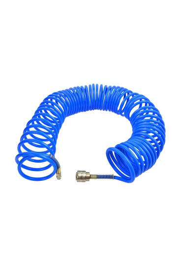 GEKO Furtun pneumatic spiralat 5x8mm 15m, G01103