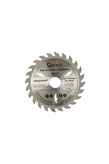 GEKO Circular Saw Blade for Wood 125x22x24T, G00105