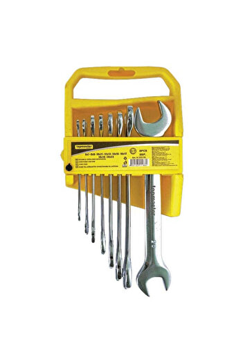 Topmaster Set 8 fixed wrenches 6-22 mm CR-V, Topmaster, 235116