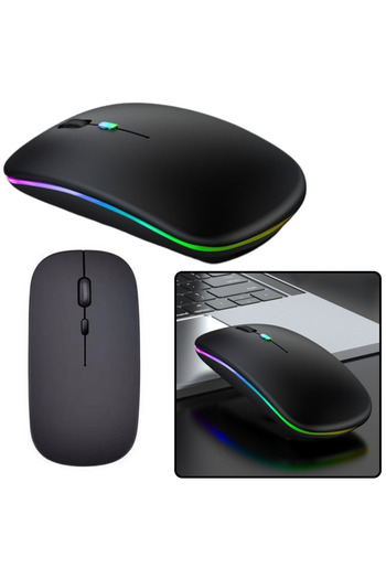 LEAN Mouse wireless universal silent, black, 20979