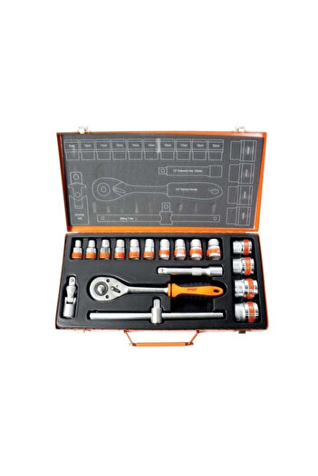 Gadget Home Set Tubulare 18pcs 1/2 8-32mm CR-V GD