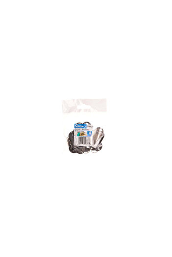 GEKO Set black keychains with tags, 10 pieces, G79963