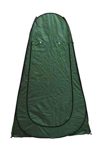 oakura Pop-Up Toilet Tent – Portable Privacy Shelter in Green & Blue