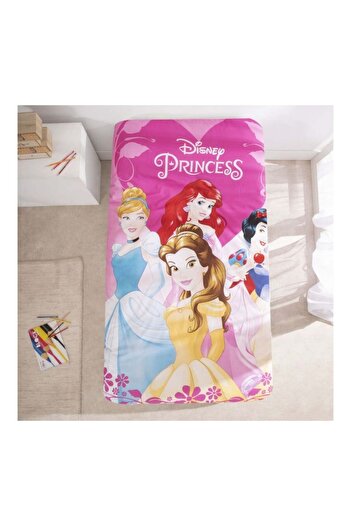 DİSNEY PRİNCESS Bedding set, 100% cotton, 2 pieces, 140x200 cm, 65x65 cm, multicolor, Happy, Princess Disney