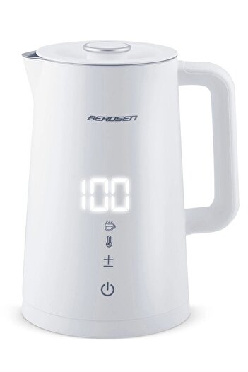 Berdsen Fierbator electric, interiorul din otel inoxidabil, display iluminat din spate cu panou tactil, c...