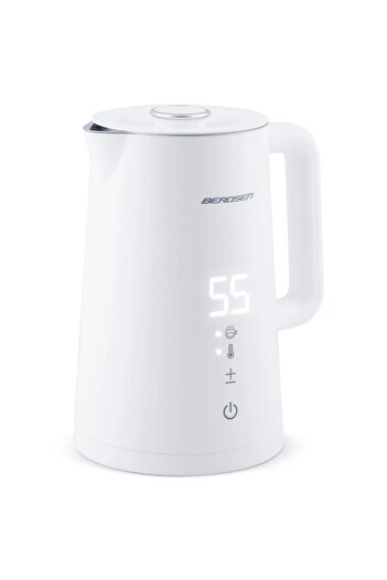 Berdsen Fierbator electric, interiorul din otel inoxidabil, display iluminat din spate cu panou tactil, c...