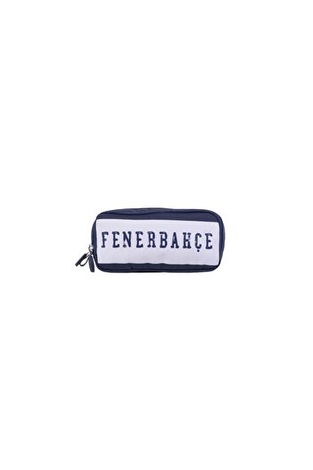 Fenerbahçe Original Licensed Pen Holder Navy Blue Double Compartment Pencil Case